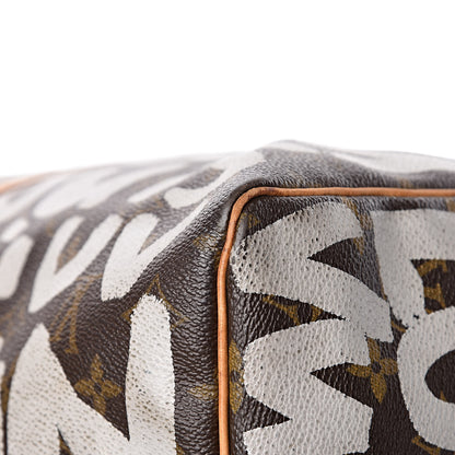 Louis Vuitton Graffiti Keepall 50 Silver 13 of 30