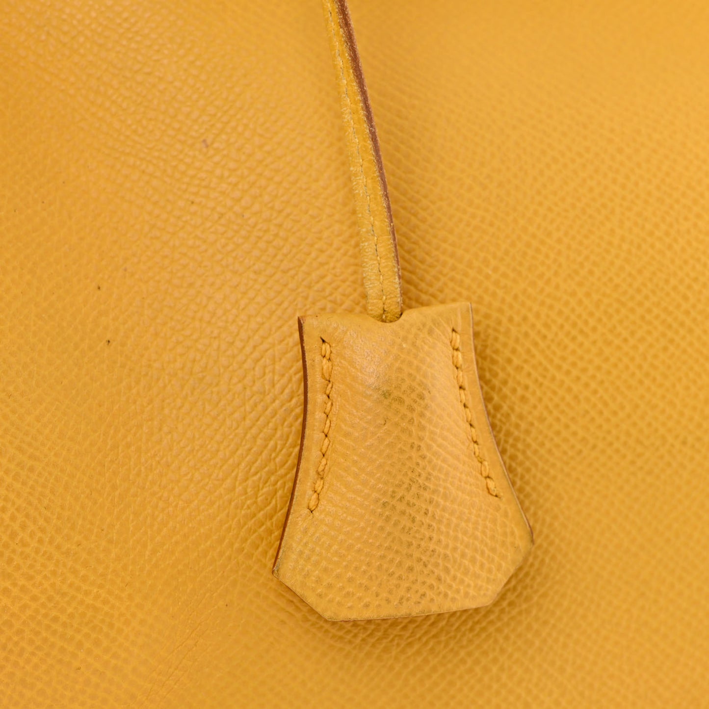 Epsom Birkin 35 Jaune
