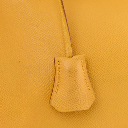 Hermes Epsom Birkin 35 Jaune 22 of 32