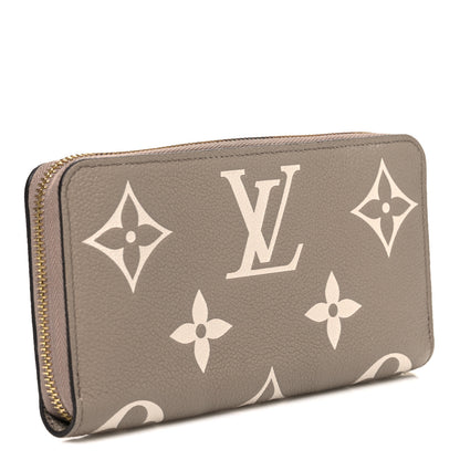 Louis Vuitton Empreinte Monogram Giant Zippy Wallet Tourterelle Creme 3 of 6
