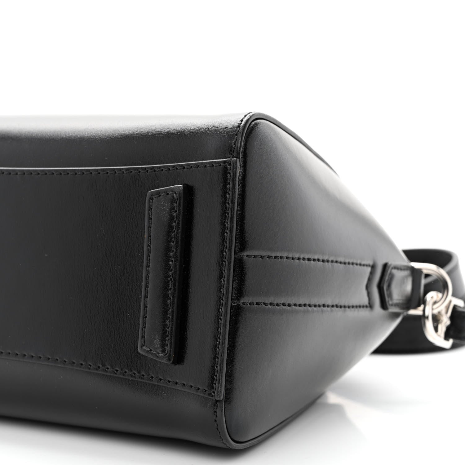 Givenchy Shiny Lord Calfskin Mini Antigona Black 10 of 11