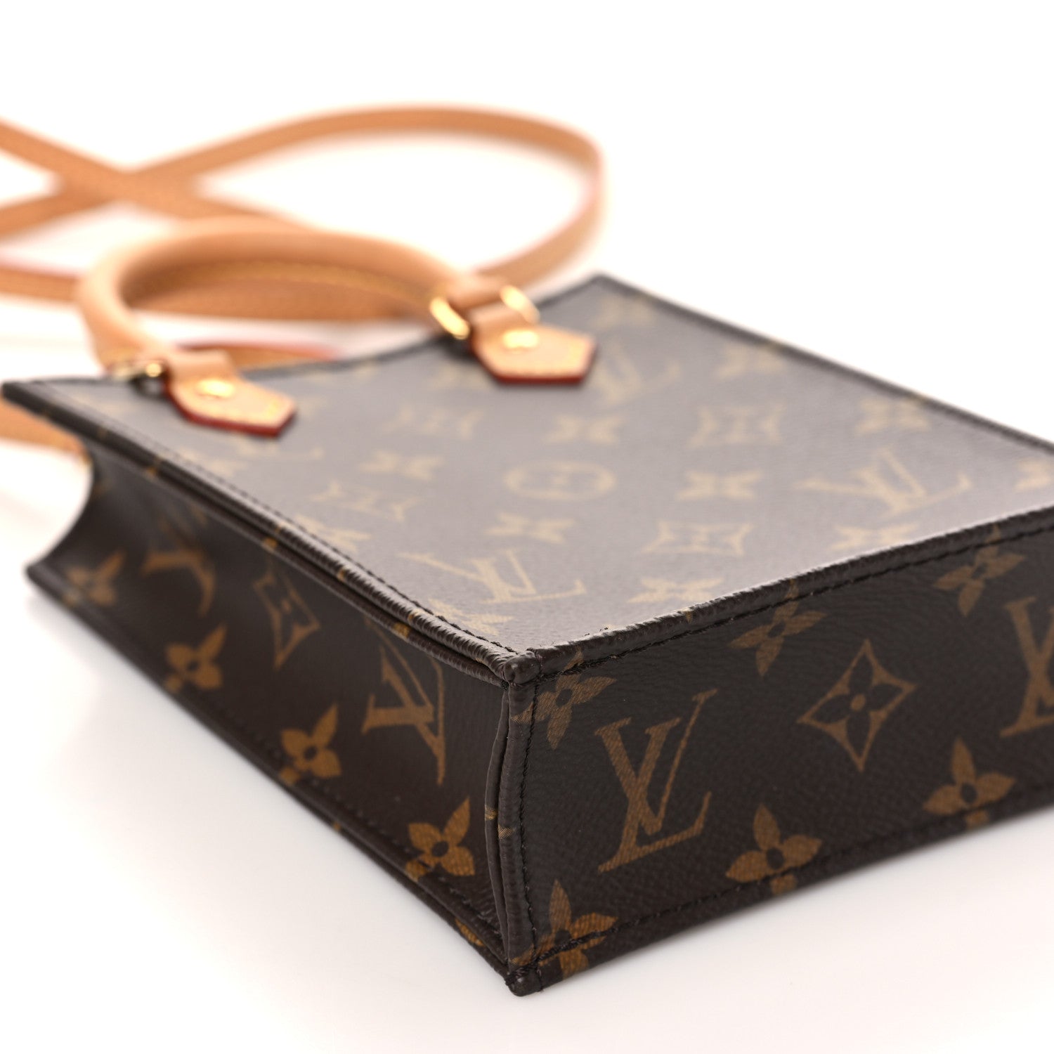 Louis Vuitton Monogram Petit Sac Plat 7 of 8