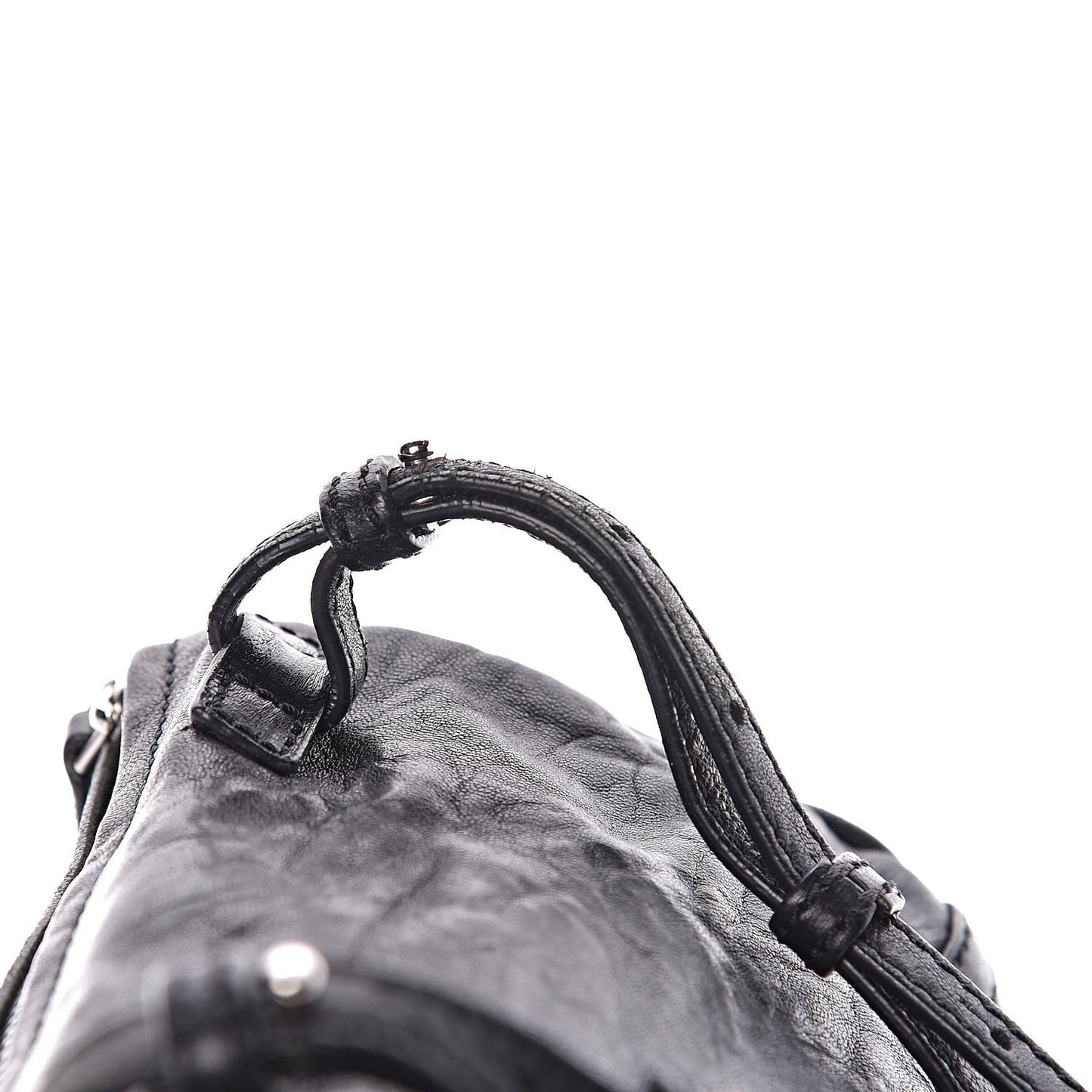 Tumbled Sheepskin Mini Pandora Black