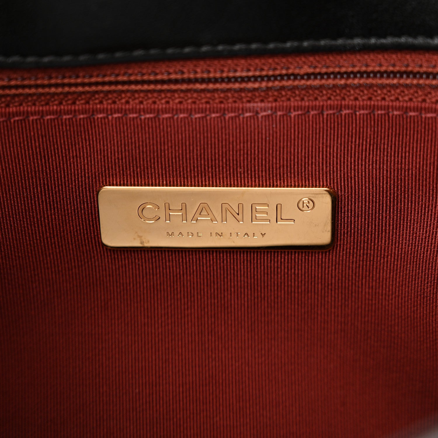 Chanel Shiny Goatskin Quilted Medium Chanel 19 Flap Black 6 of 11