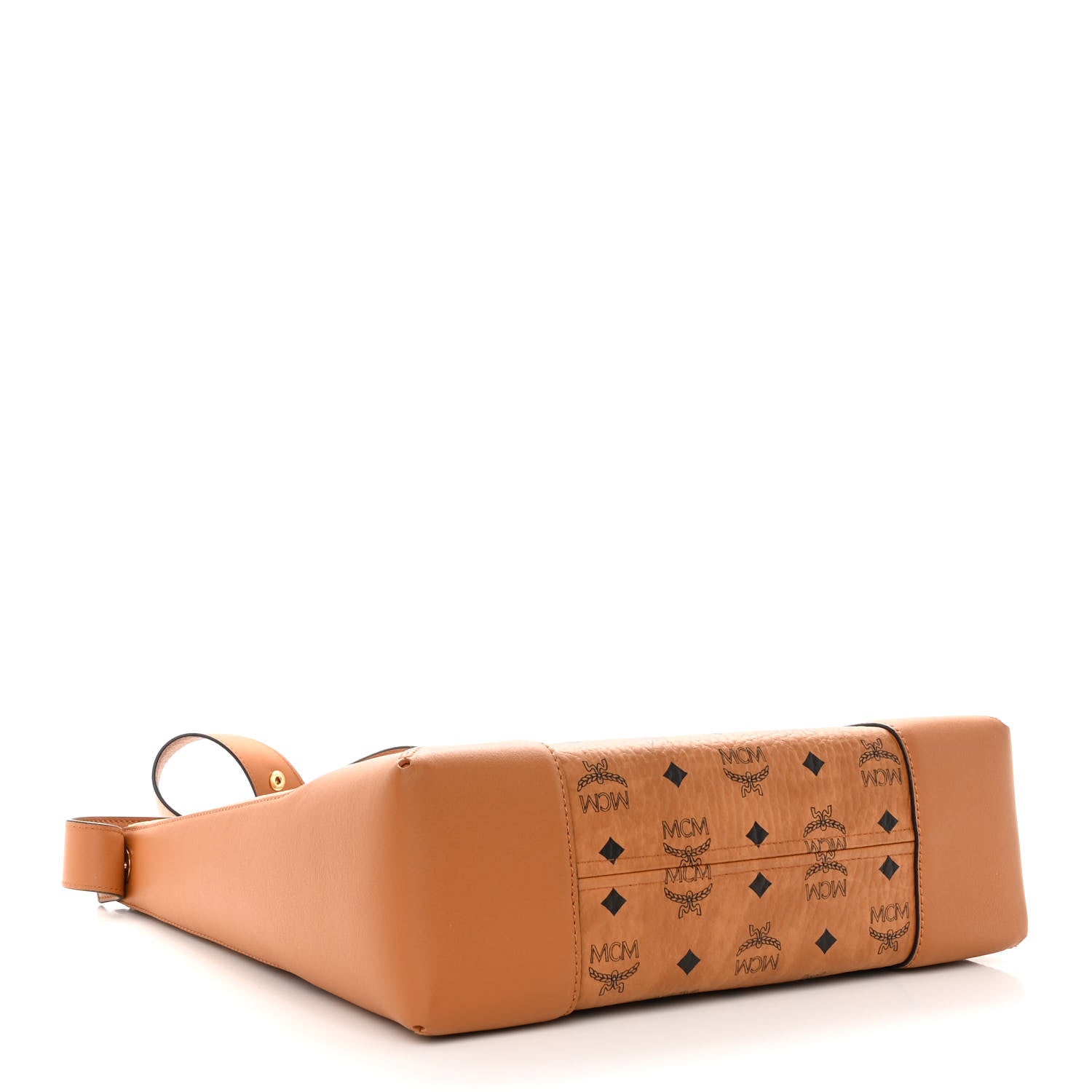 MCM Visetos Large Klara Hobo Cognac 3 of 8
