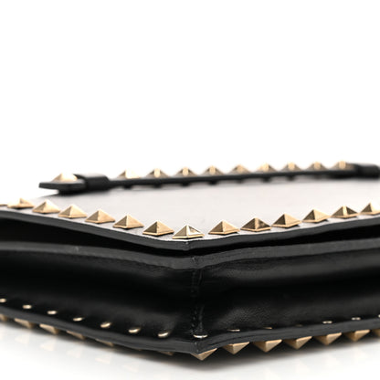 Valentino Garavani Nappa Rockstud Wristlet Clutch Black 8 of 9