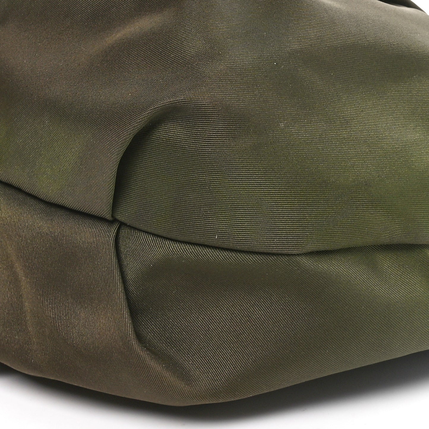 Tessuto Nylon Vitello Daino Hobo Bruciato