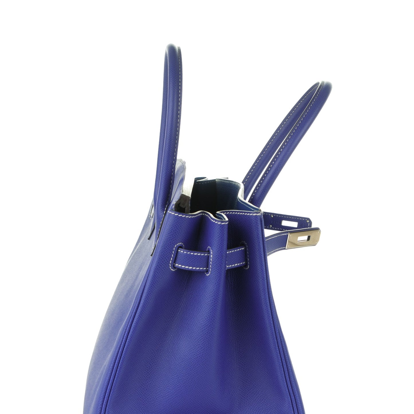 Epsom Birkin 35 Bleu Electrique Mykonos