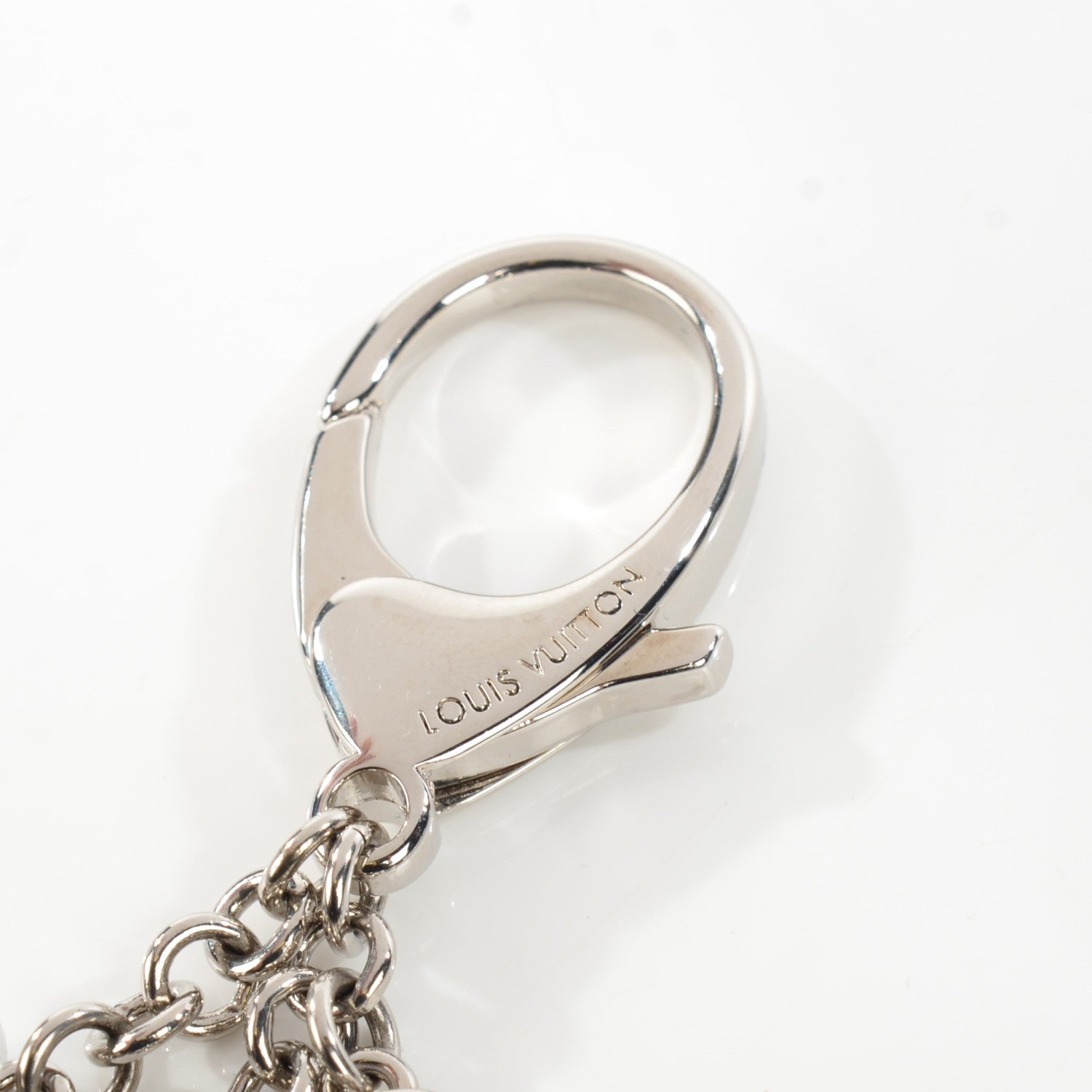 Louis Vuitton Fleur d'Epi Bag Charm Ivory 3 of 5