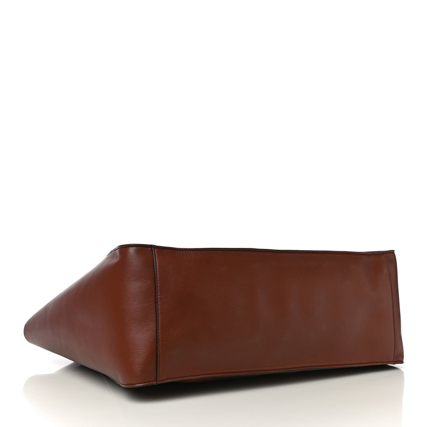 Eco Alter Nappa East West Perforated Tote Brown