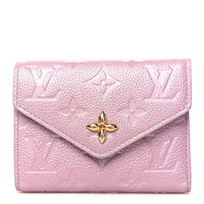 Louis Vuitton Empreinte Monogram Flower Victorine Wallet Pearly Lilac 1 of 7