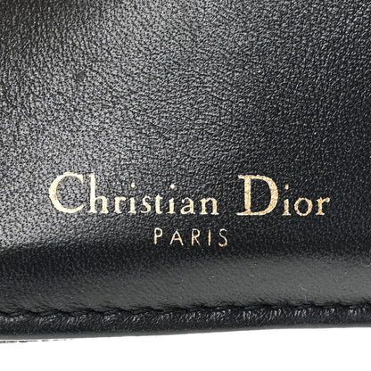 Christian Dior Oblique Saddle Lotus Wallet Blue 6 of 7