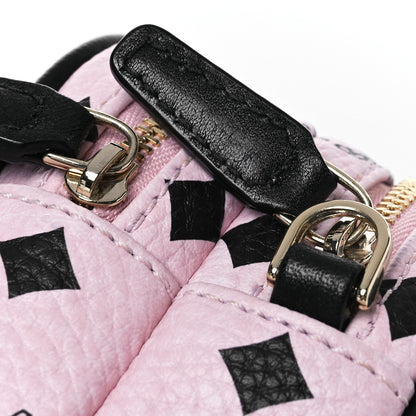 MCM Visetos Mini Camera Crossbody Bag Light Pink 13 of 15
