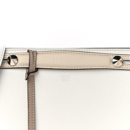 Fendi Vitello Dolce Medium By The Way Boston Bag White Dove 8 of 9