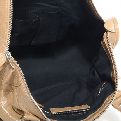 Balenciaga Agneau Giant 12 Silver Hardware Work Beige Nougatine 5 of 13