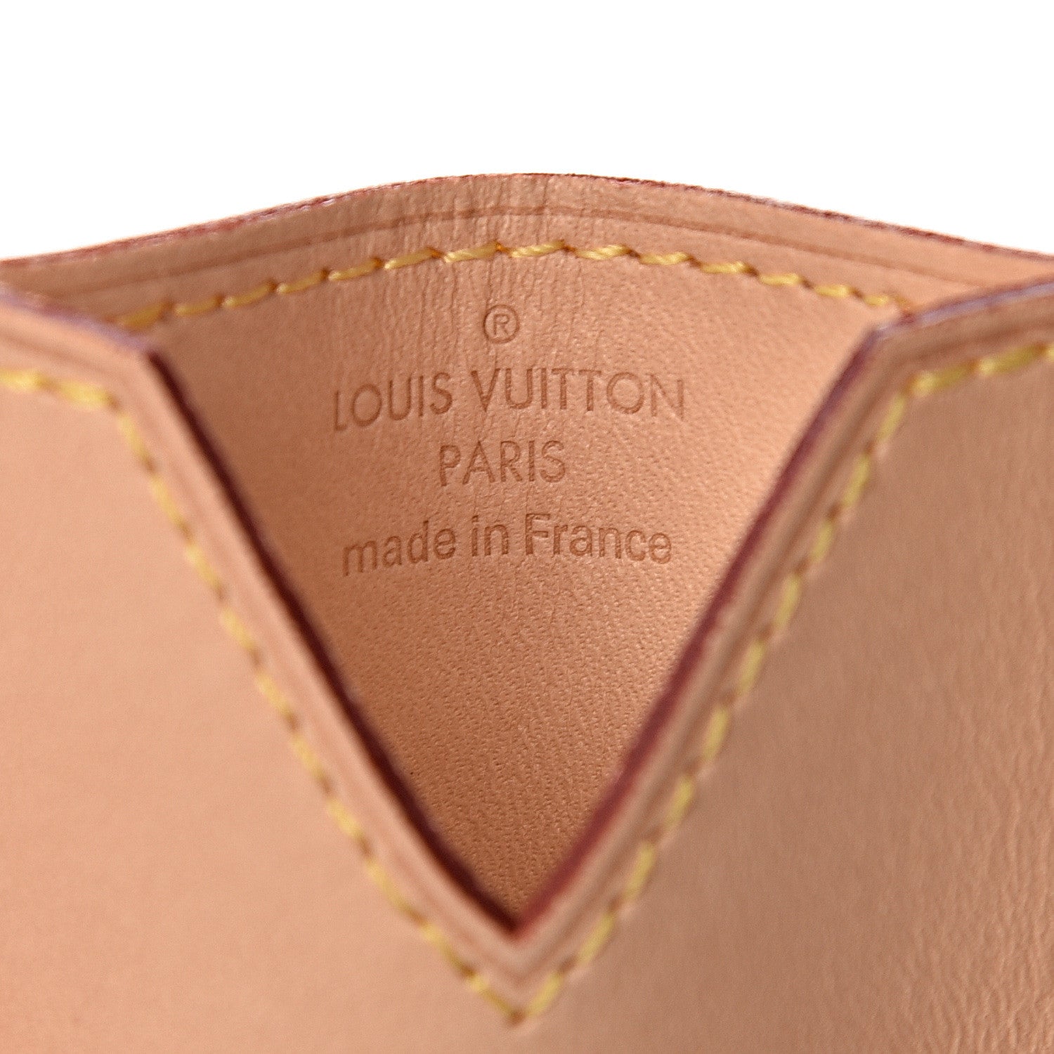 Louis Vuitton Vachetta Beverly Hills Card Holder 6 of 6
