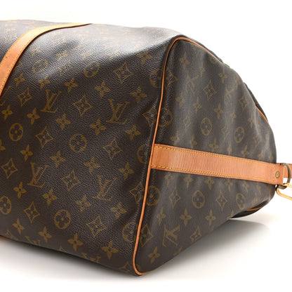 Louis Vuitton Monogram Keepall Bandouliere 55 10 of 10