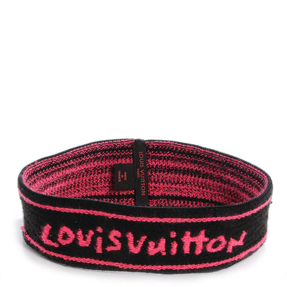 Louis Vuitton Graffiti Gym Headband Fuchsia 1 of 5