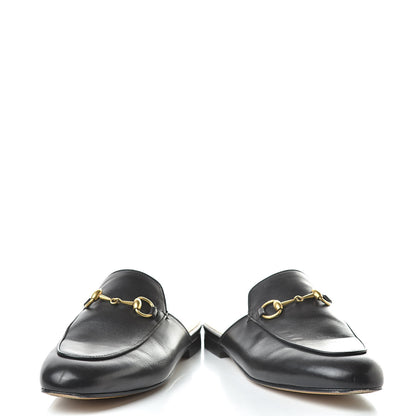 Gucci Calfskin Womens Princetown Slippers 36.5 Black 6 of 16