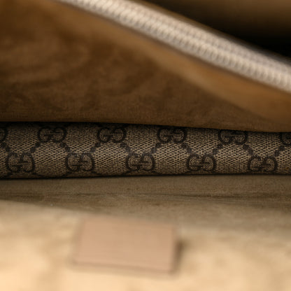 Gucci GG Supreme Monogram Medium Dionysus Shoulder Bag Taupe 5 of 16