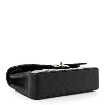 Chanel Caviar Quilted Medium Double Flap Black 4 of 12