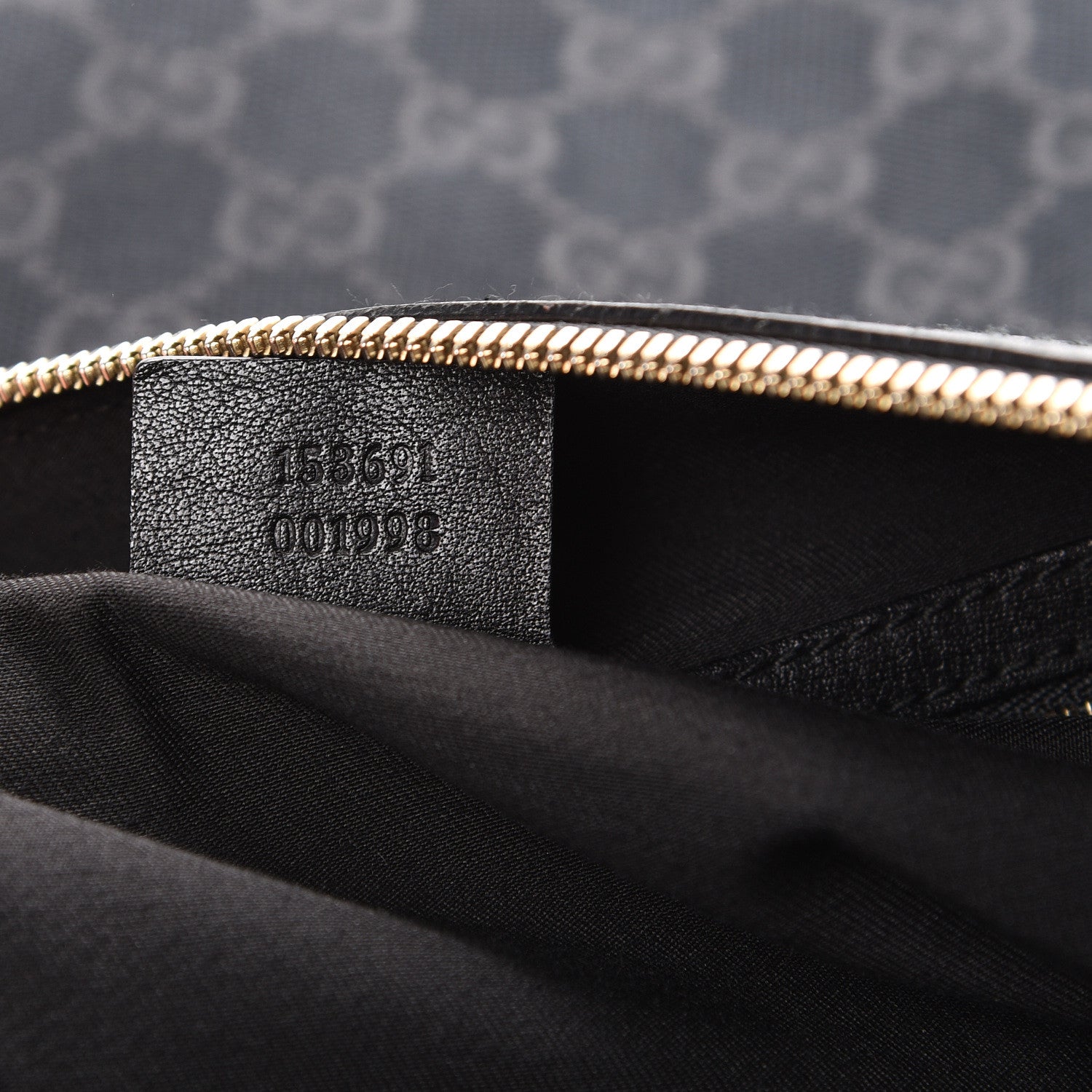 Gucci Monogram Web Studded Pelham Shoulder Bag Black 6 of 11