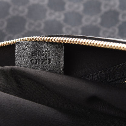 Gucci Monogram Web Studded Pelham Shoulder Bag Black 6 of 11