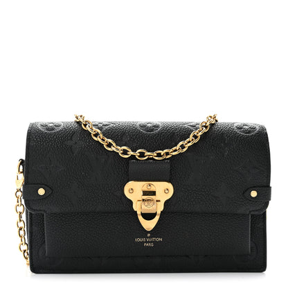 Louis Vuitton Empreinte Vavin Chain Wallet Black 1 of 10