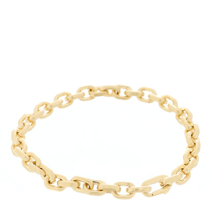David Yurman 18K Yellow Gold 6.5mm Deco Link Bracelet 2 of 4