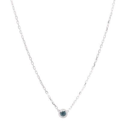 Cartier 18K White Gold Sapphire Saphirs Legers de Pendant Necklace 1 of 6