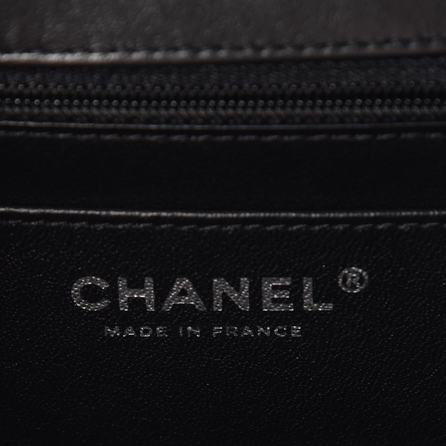 Chanel Lambskin Chevron Quilted Mini Square Flap So Black 6 of 11