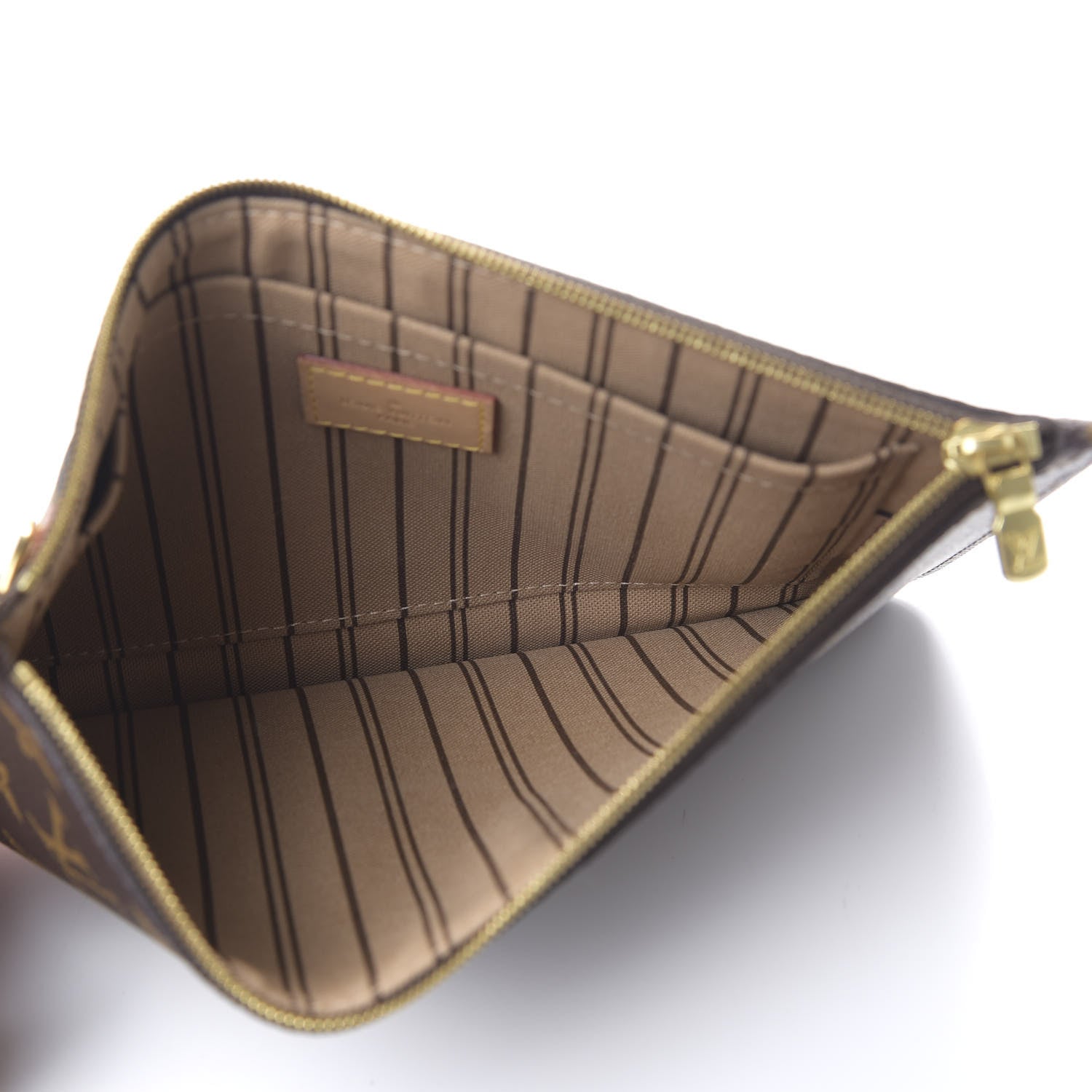 Louis Vuitton Monogram Neverfull MM GM Pochette 4 of 7