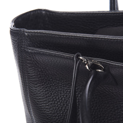 Chanel Deerskin Cerf Executive Shopper Tote Black 13 of 17
