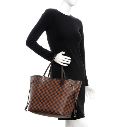 Louis Vuitton Damier Ebene Neo Neverfull MM 2 of 12