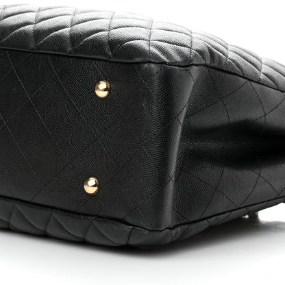 Chanel Caviar Quilted Large Shopping Tote Black 10 of 10