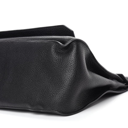 Hermes Taurillon Clemence Jypsiere 37 Black 7 of 12
