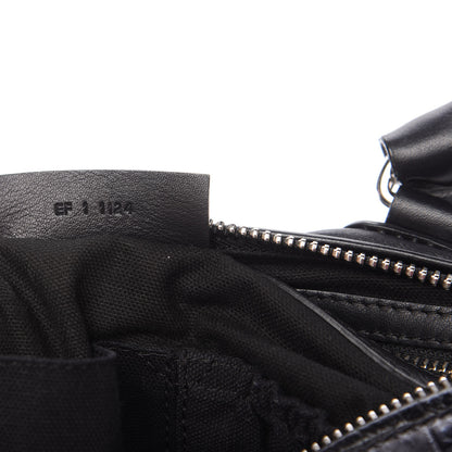 Givenchy Smooth Calfskin Crocodile Embossed Medium Pandora Black 9 of 10