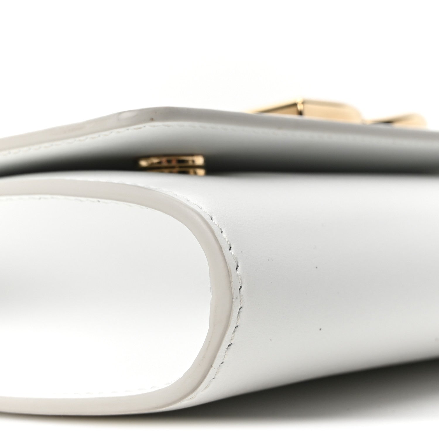 Dolce & Gabbana Calfskin DG Millennials Crossbody Bag White 8 of 9