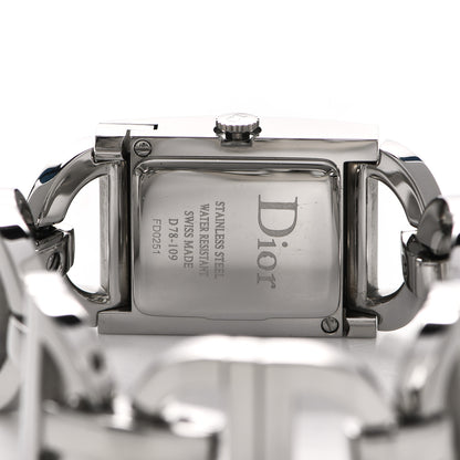 Christian Dior Stainless Steel Mother of Pearl 19mm Malice Quartz Watch 4 of 7