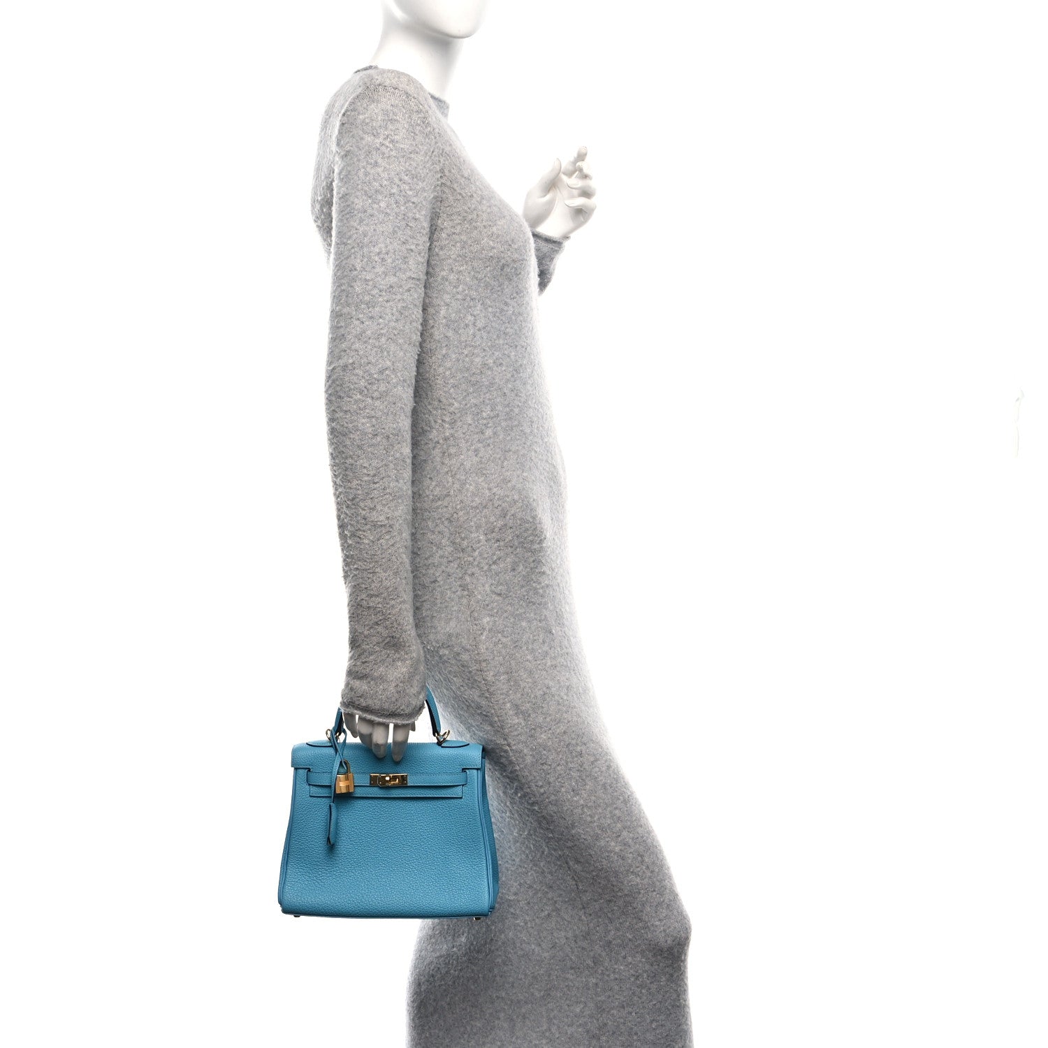 Hermes Togo Kelly Retourne 25 Bleu Du Nord 1780829 – FASHIONPHILE