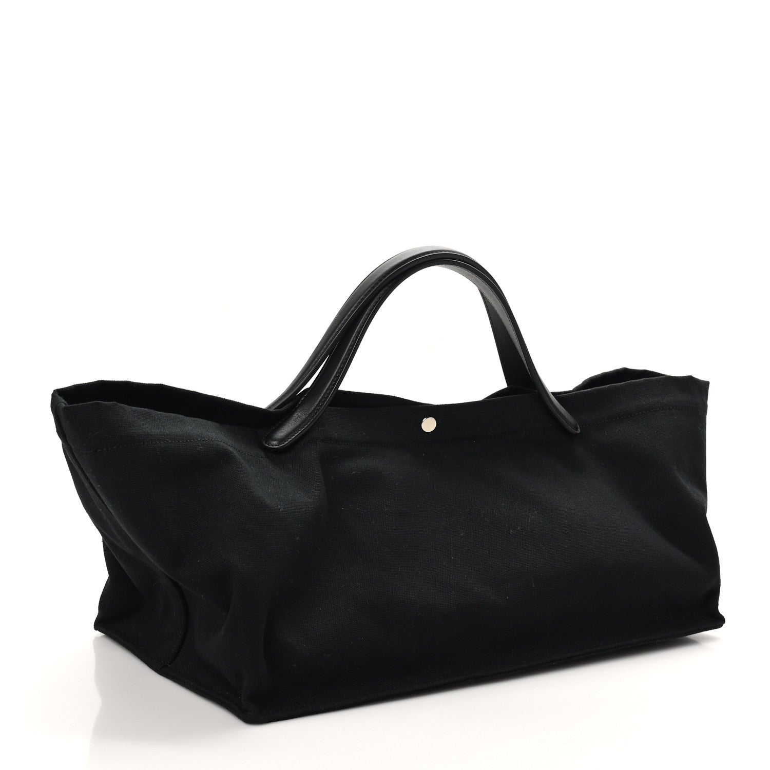 The Row Cotton Twill East West Idaho Tote Black 3 of 9