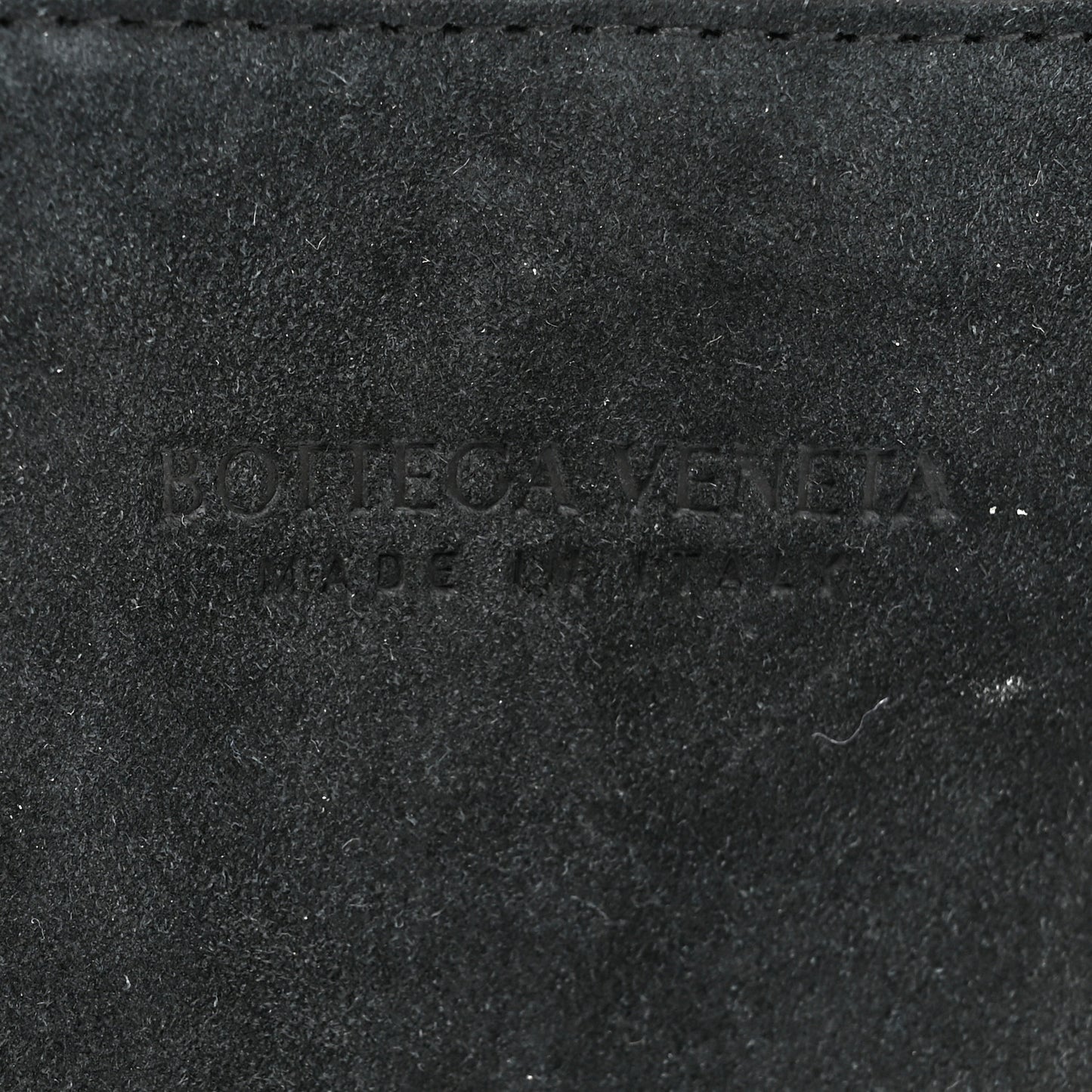 Nappa Intrecciato Small North South Tote Black