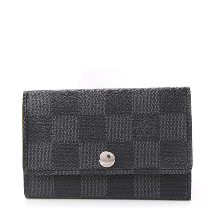 Louis Vuitton Damier Graphite Multicles 6 Key Holder 1 of 8