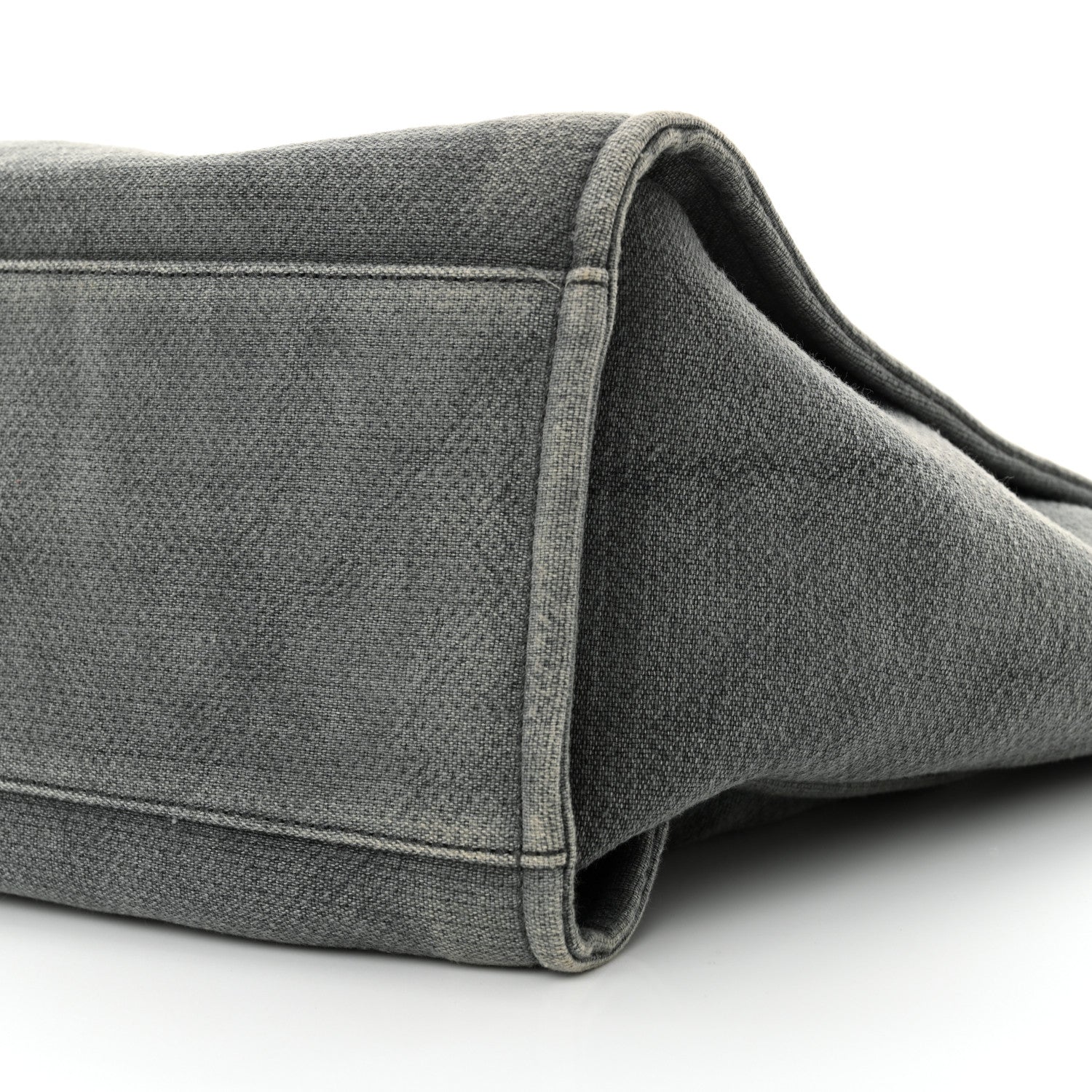 Chanel Canvas Medium Deauville Tote Grey 10 of 11