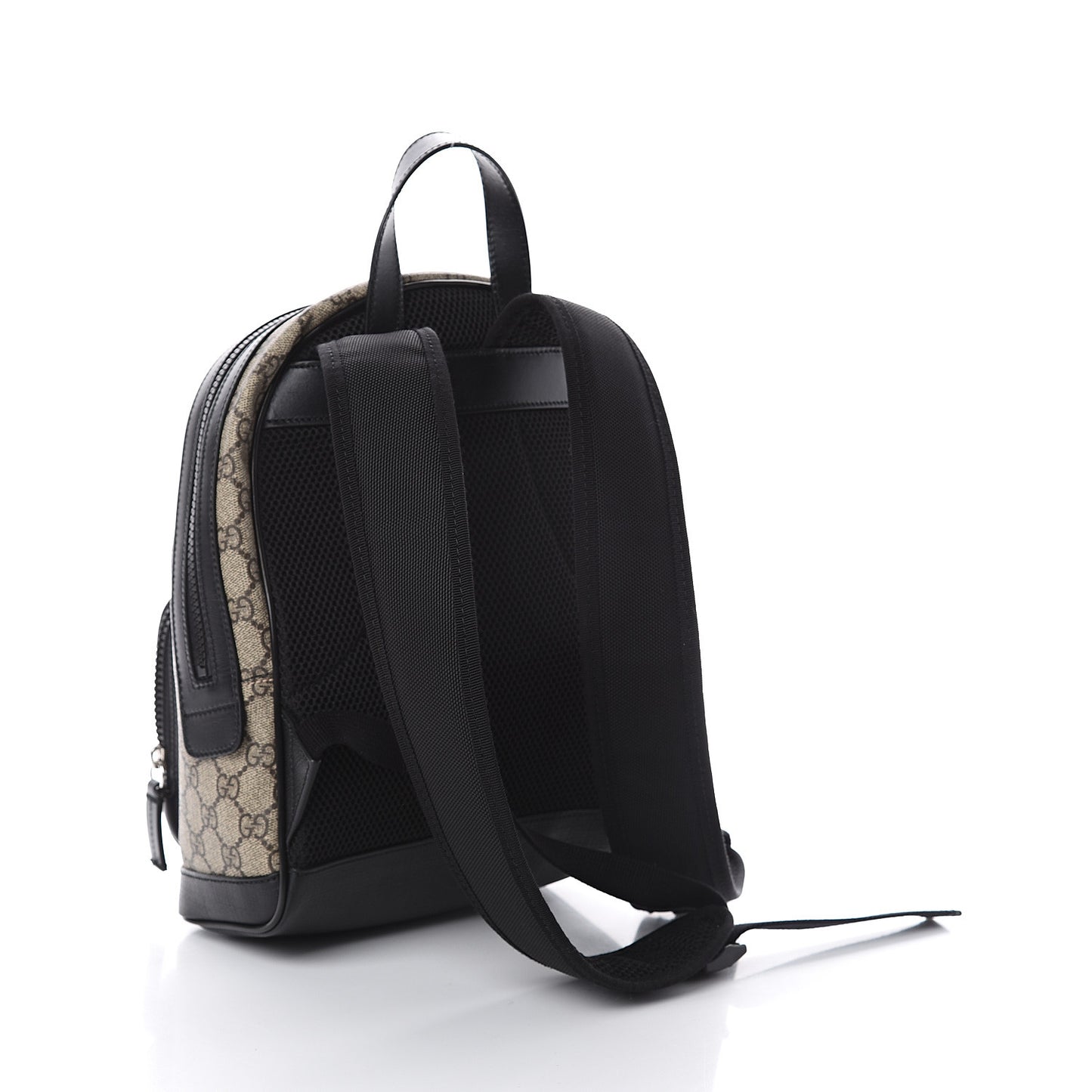 GG Supreme Monogram Small Eden Day Backpack Black