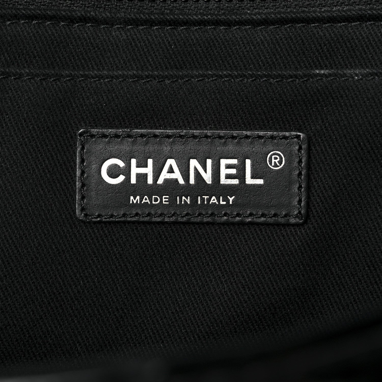 Chanel Vinyl Quilted In The Business Flap Bag Black 5 of 12
