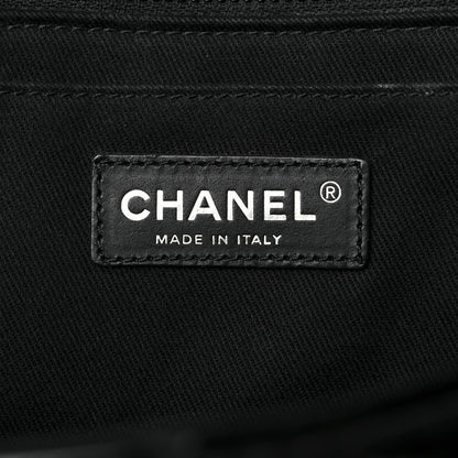 Chanel Vinyl Quilted In The Business Flap Bag Black 5 of 12