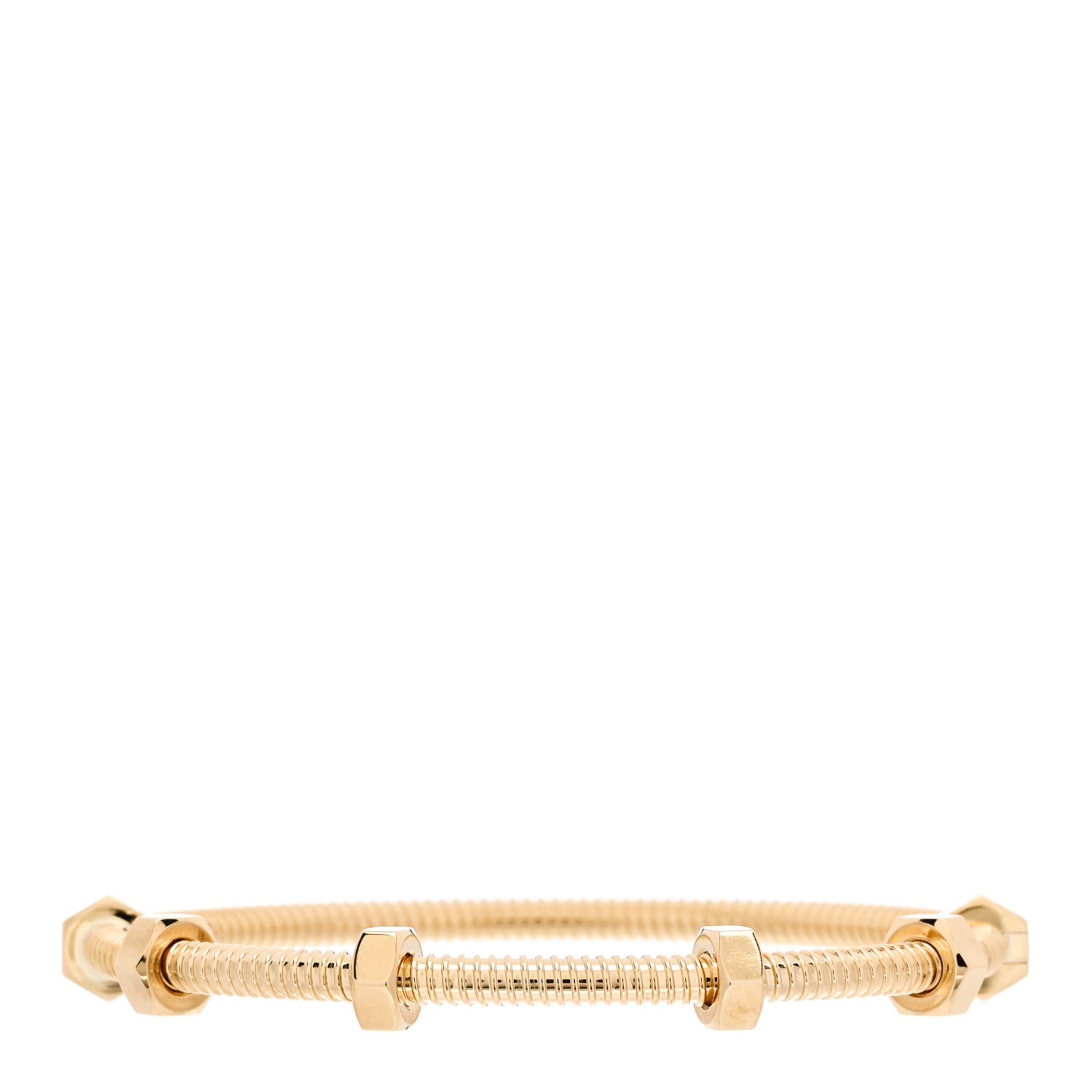 Cartier 18K Yellow Gold Ecrou de Cartier Bracelet 16 1 of 4