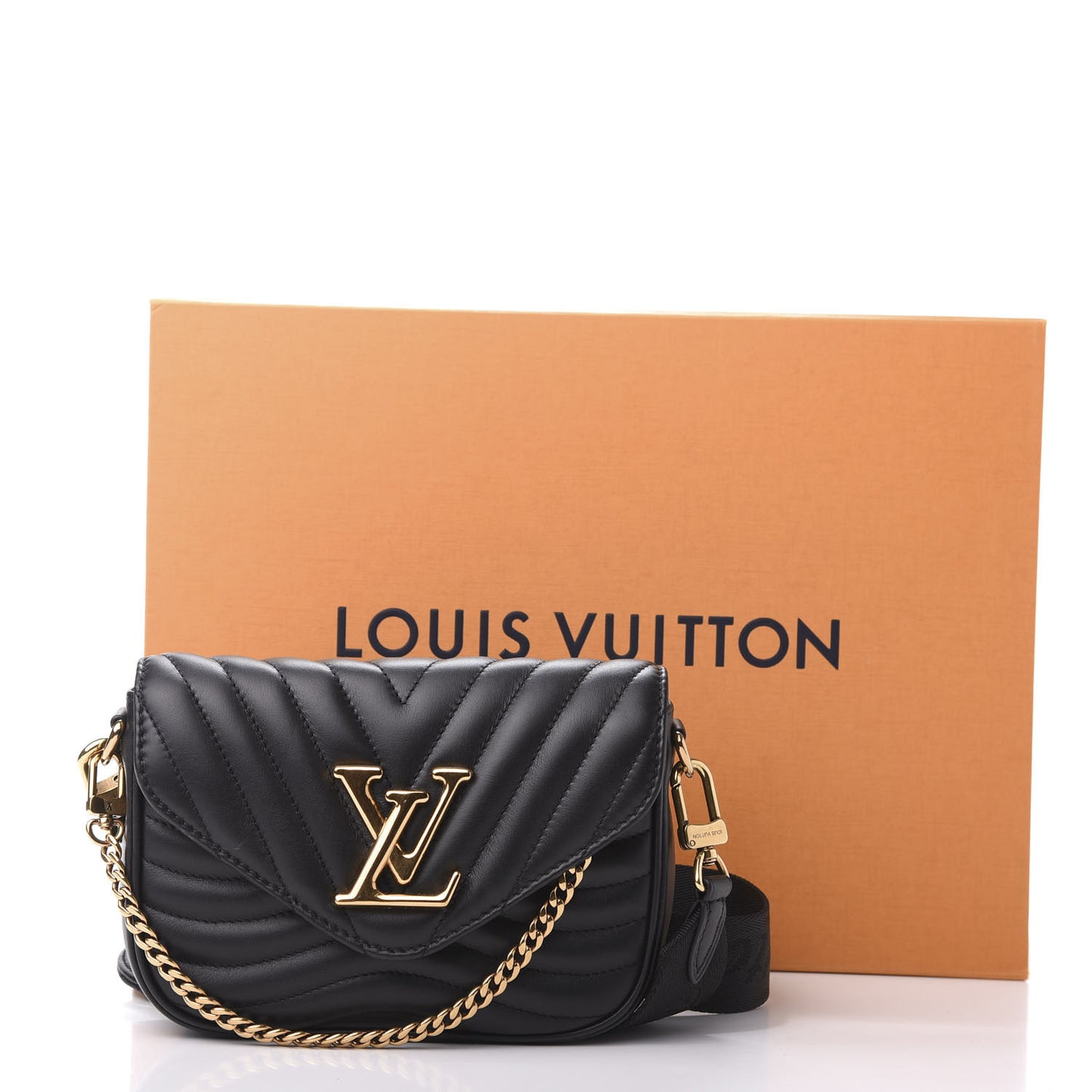 Calfskin New Wave Multi Pochette Black