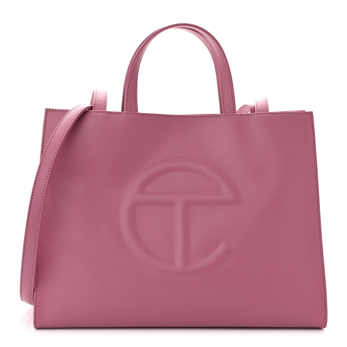 Vegan Leather Medium Shopping Bag Corned Beef